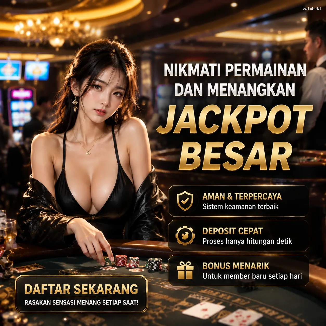 Sistem Keamanan dan Privasi di valohoki